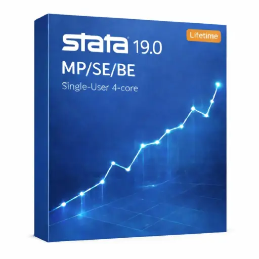 Stata 19.0 MP/SE/BE Single-User 4-core Perpetual / Lifetime Key