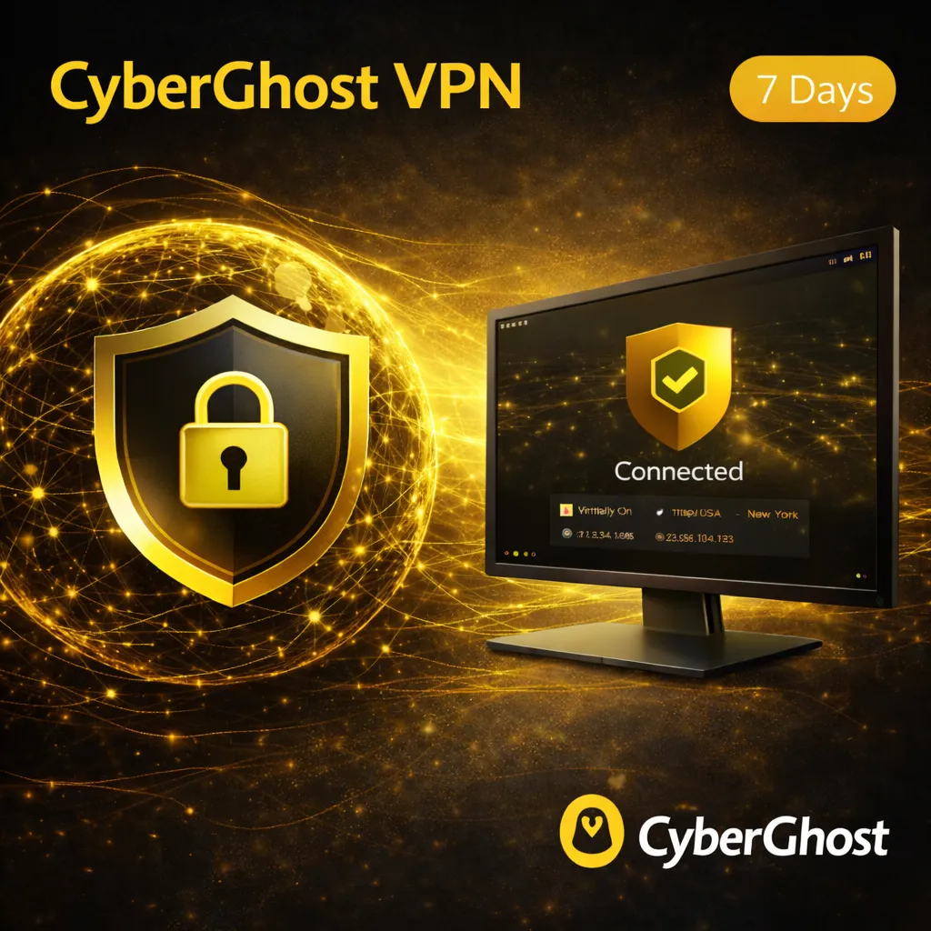 Cyber Ghost VPN 7 Days