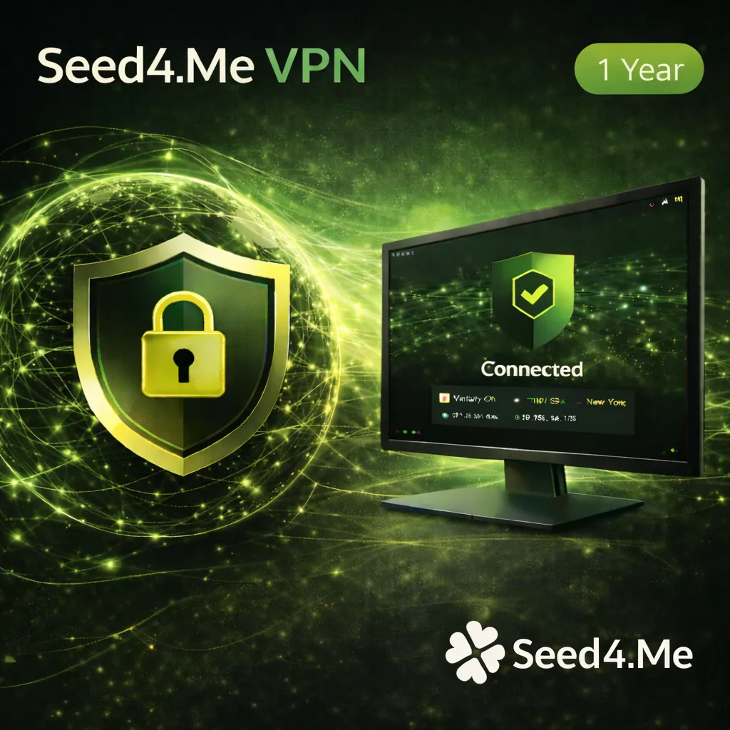 Seed4me VPN 1-Year Redeem Code