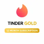 Tinder Gold 12-Month Subscription (Global Access)